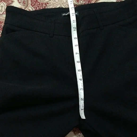 ✨ Hilary Radley Black Textured Dress Pants – Women’s Size 10 ✨ - Picture 12 of 16